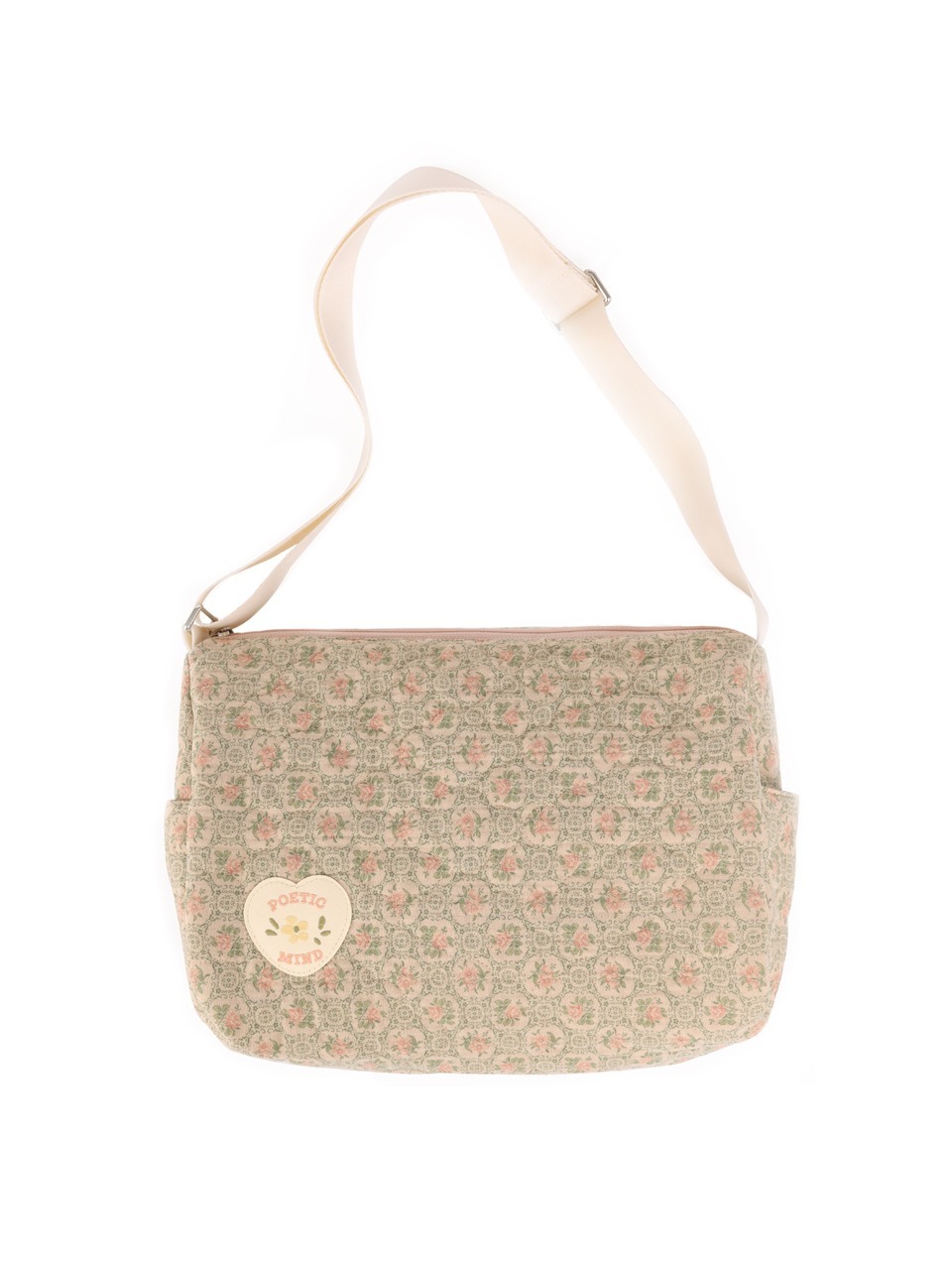 Quilted Duffle Bag - Floweret - ovuni