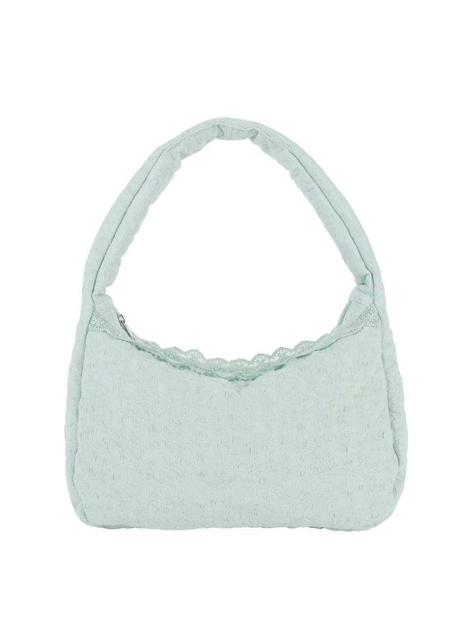 [ 5.25 배송시작 / 5% open sale ~ 5.23 ] Quilted hobo bag - Summer mint - ovuni